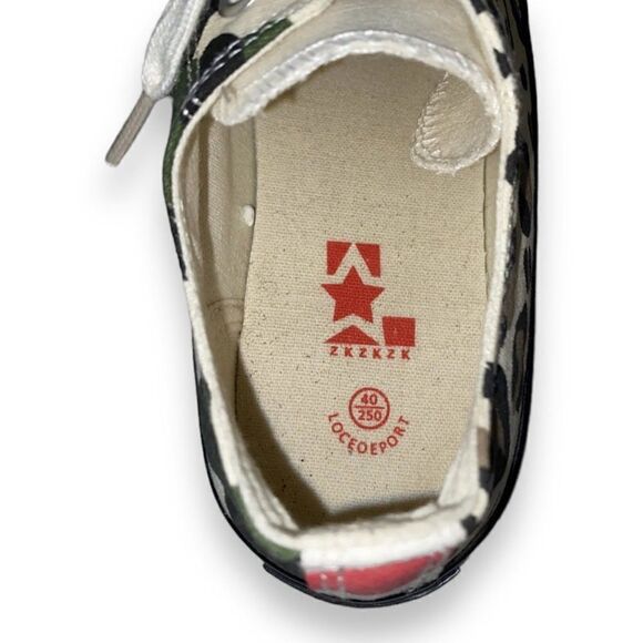 Loceo Eport Leopard / Camo Low Top Fashion Sneakers Women's 9.5 - Picture 8 of 9